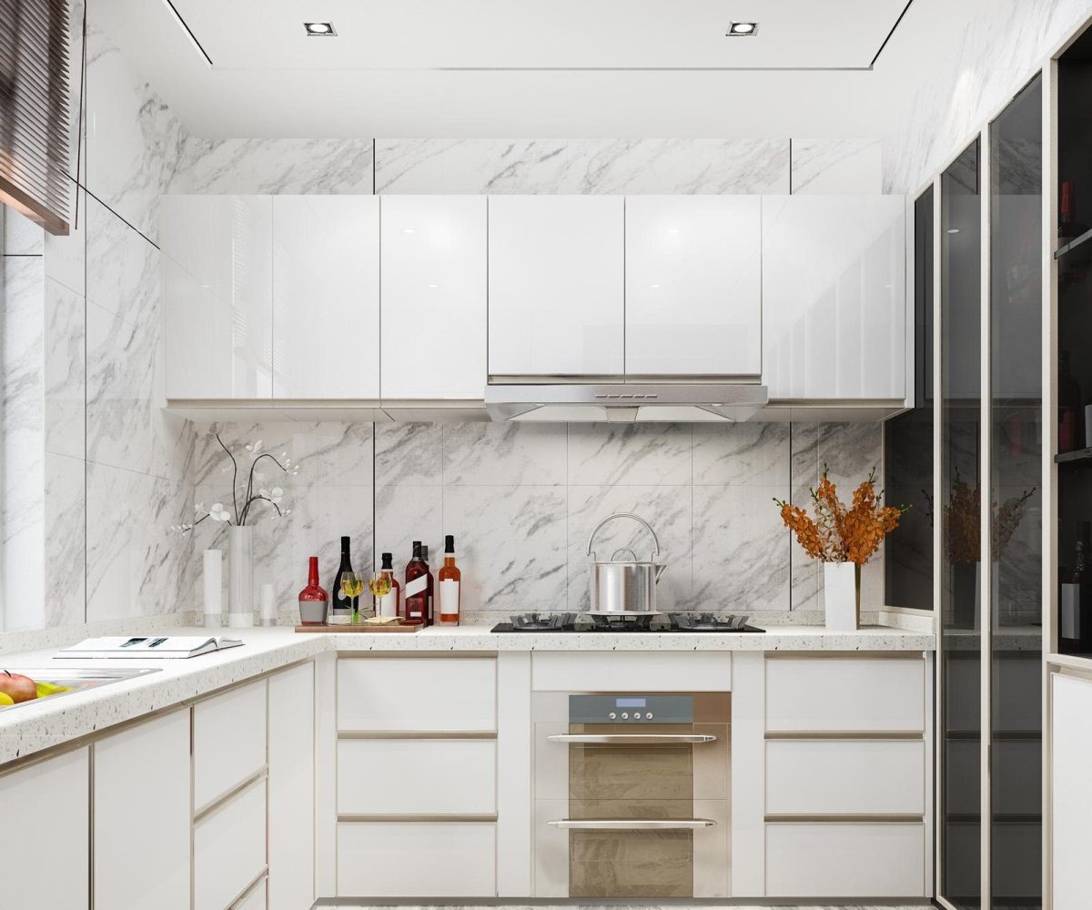L Shape Kitchen1